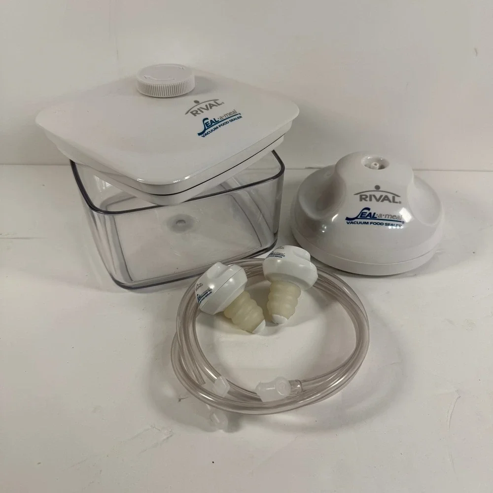 Rival Seal-a-Meal Vacuum‎ Food Sealer Vac Container Jar Sealer Reynolds Handheld